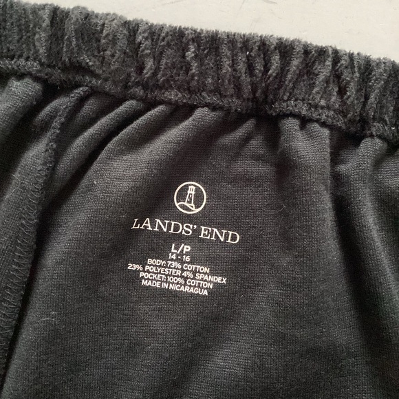 ☀️3/$25☀️ LANDS END corduroy pull on pants #N203 - Picture 3 of 7